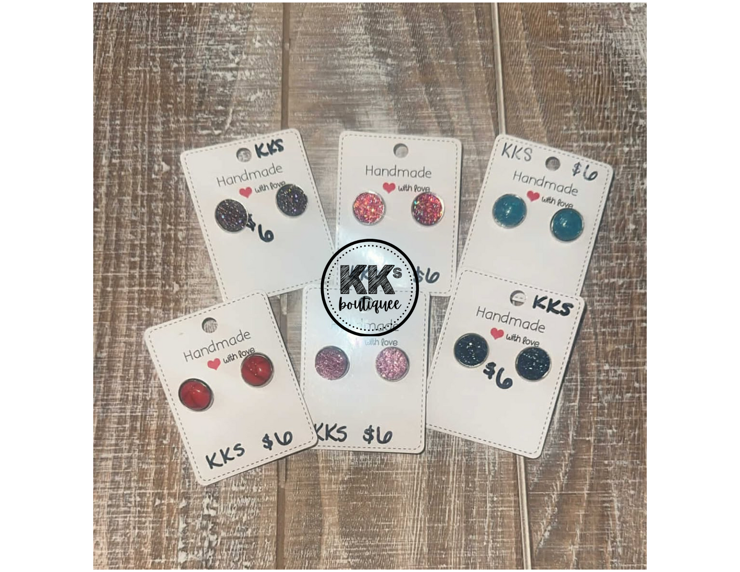 Mystery Stud Earrings