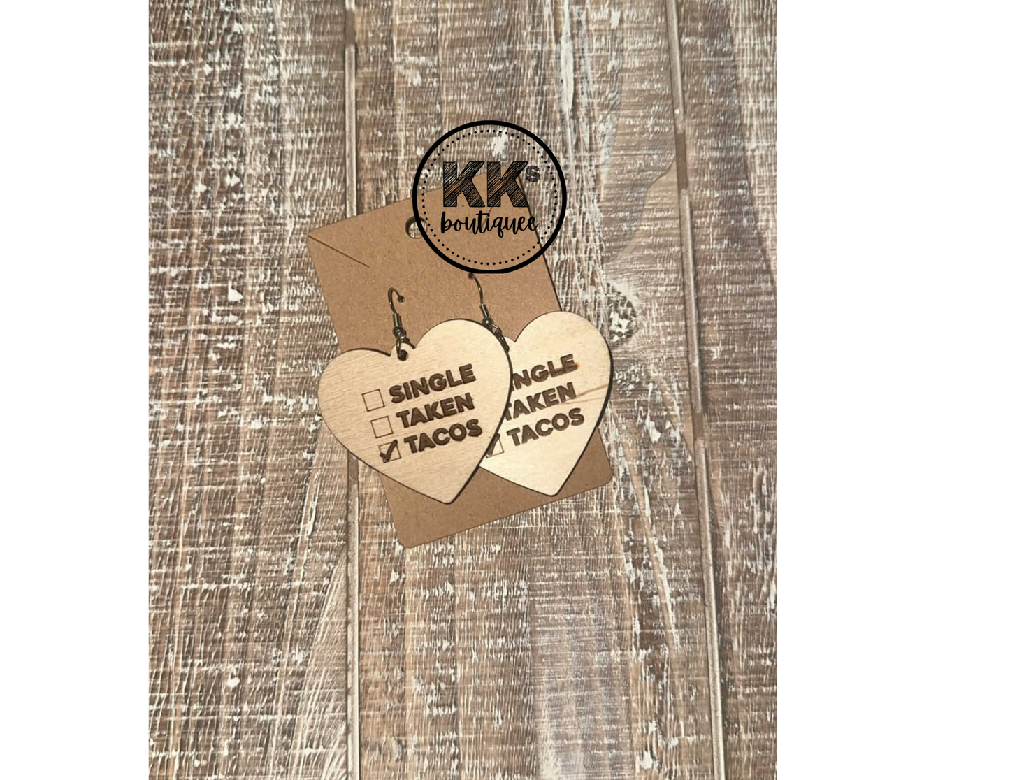 Single Taken Tacos Dangle Earrings
