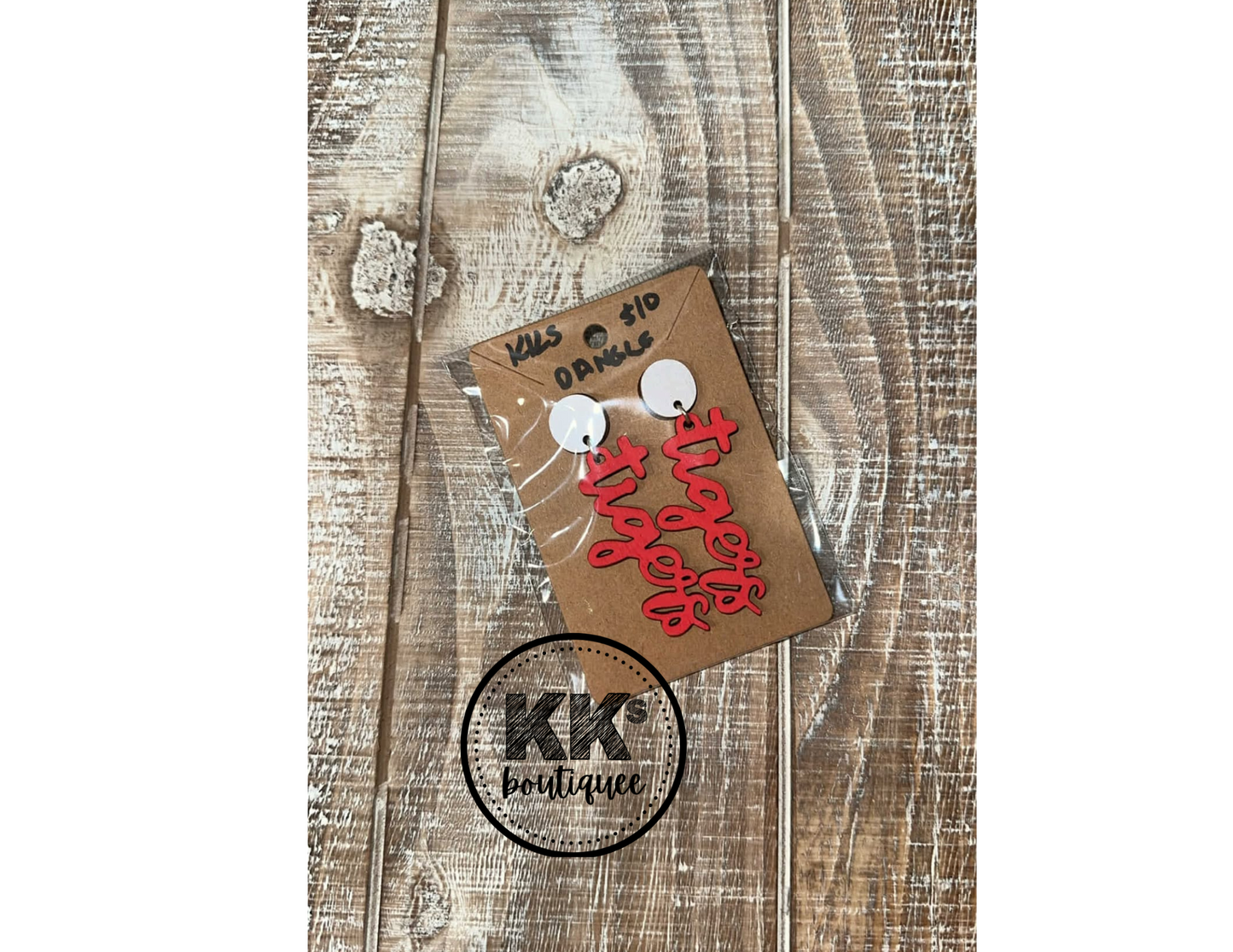 Whitwell Tigers Dangle Earrings