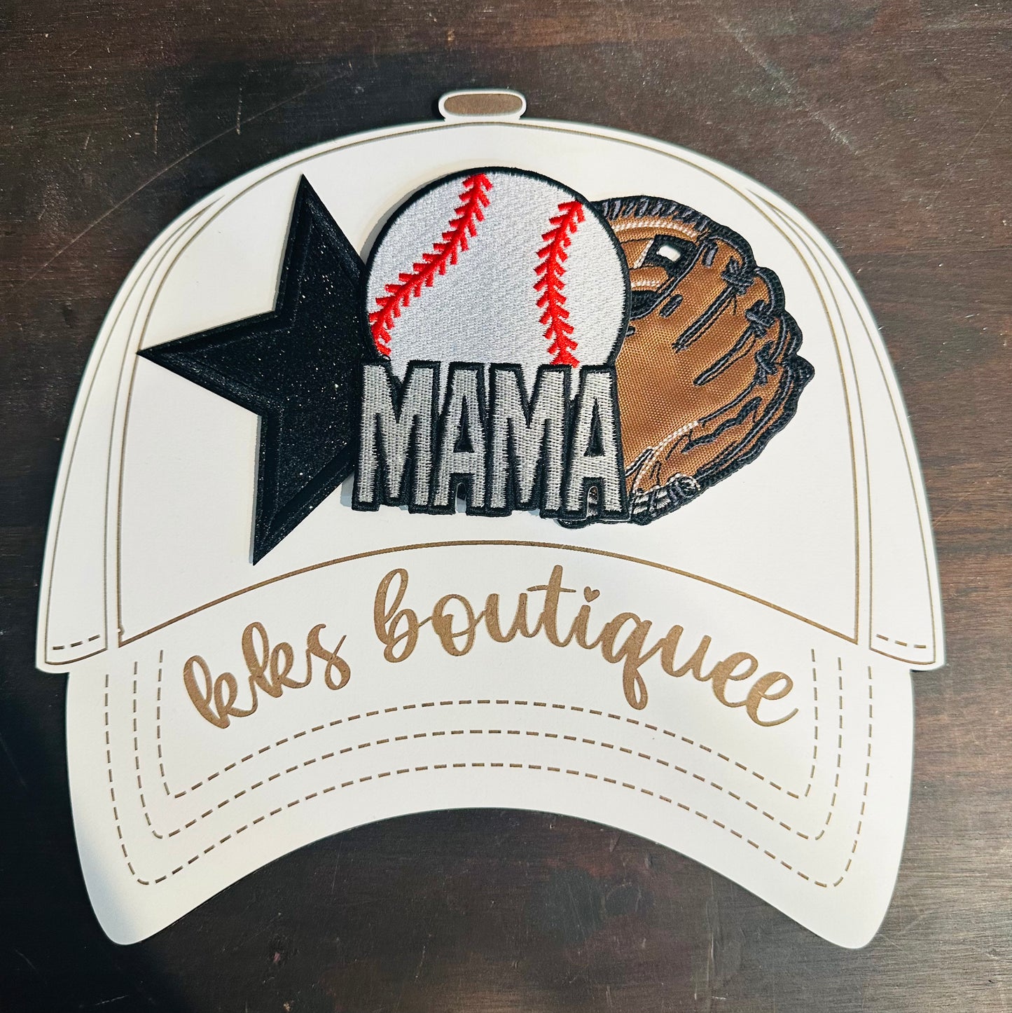 Baseball Mama Trucker Hat