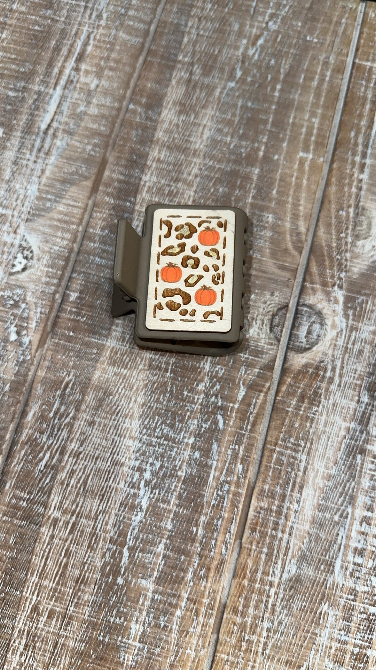 Small Pumpkin clawclip