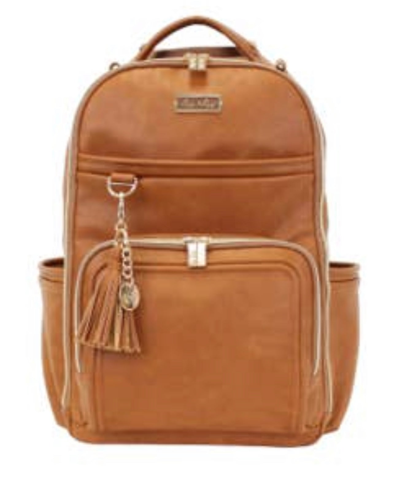 Cognac Boss Itzy Ritzy Bookbag