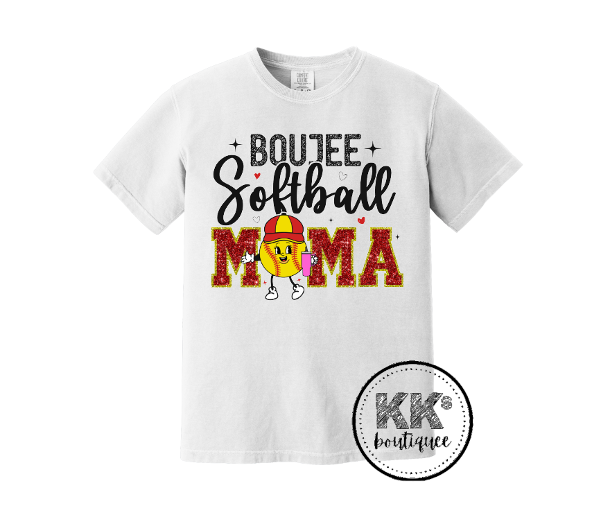 Softball Mama Short Sleeve Shirt