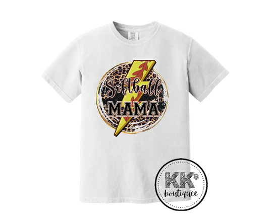 Softball Mama Short Sleeve Shirt