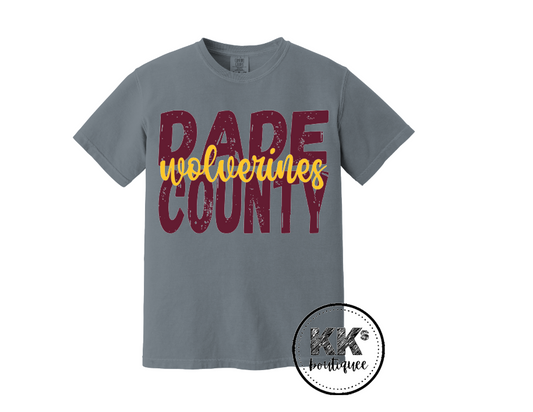 Dade Wolverines Short Sleeve Shirt