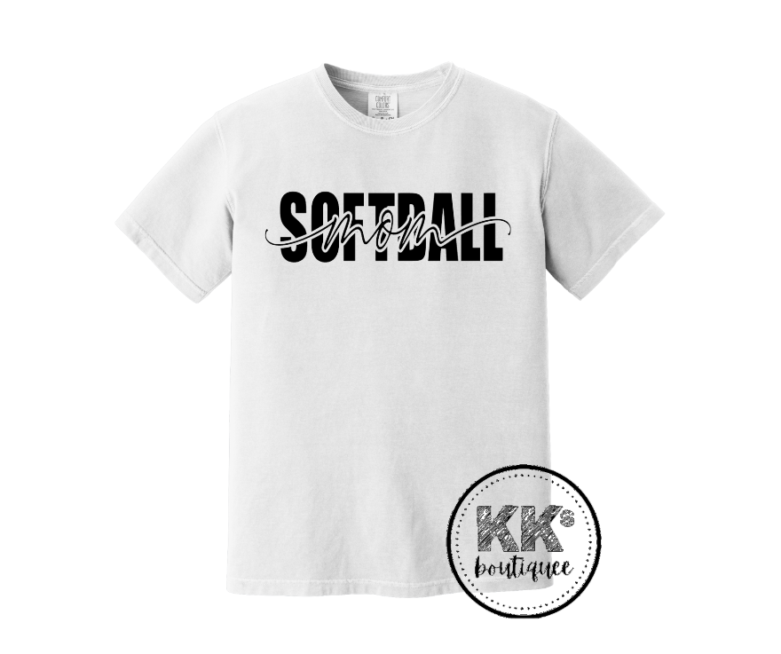 Softball Mama Short Sleeve Shirt