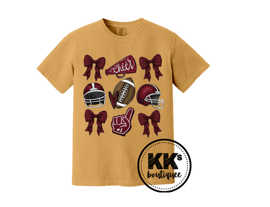 Wolverines Bow Short Sleeve Shirt