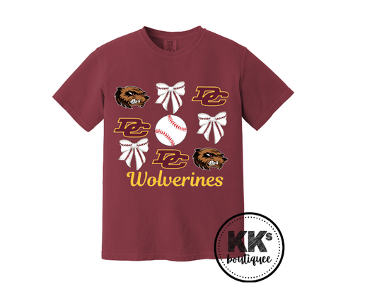 Wolverine Baseball Short Sleeve Shirt