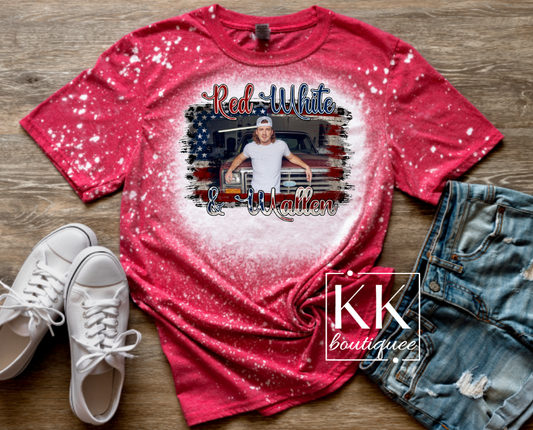 Red White Wallen Shirt