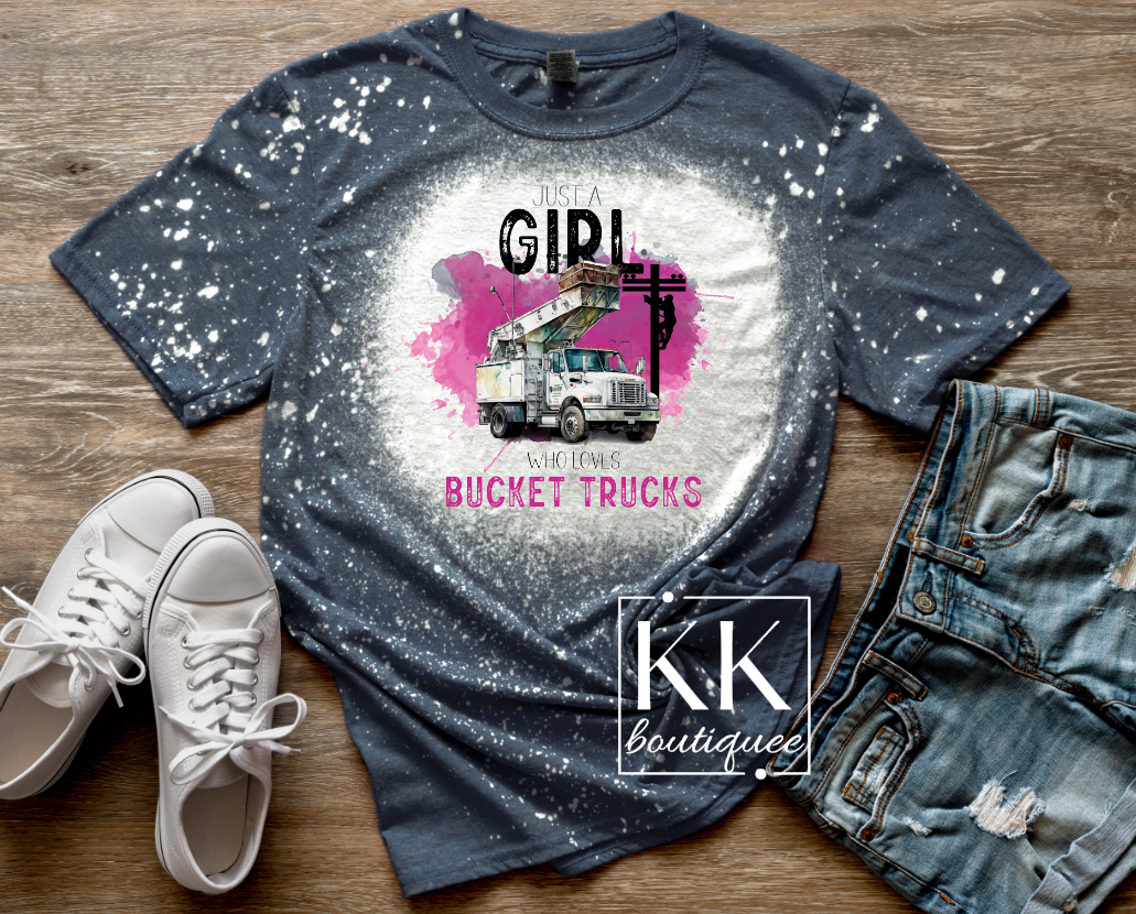 Just a girl that loves Bucket Trucks Shirt