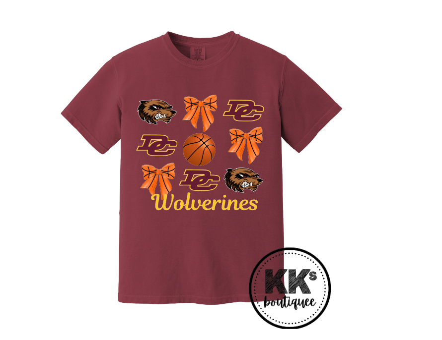 Wolverine Basketball Short Sleeve Shirt