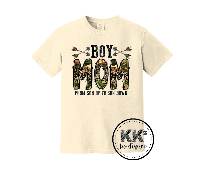 Boy Mama Short Sleeve Shirt