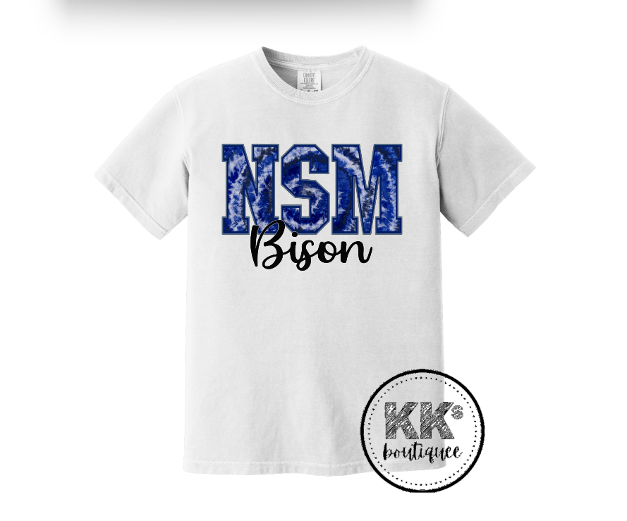 NSM tie dye Short Sleeve Shirt