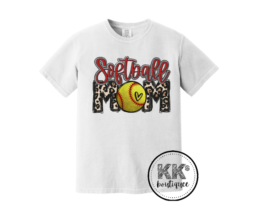 Softball Mama Short Sleeve Shirt