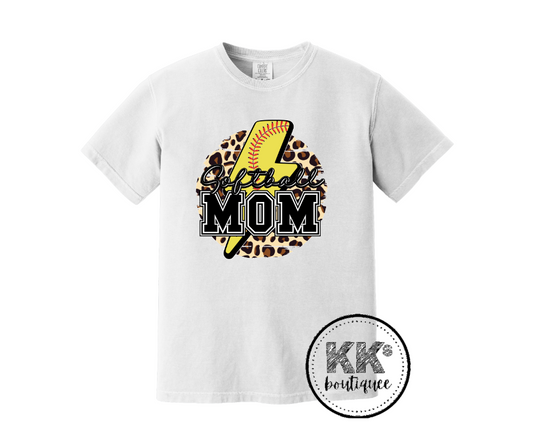 Softball Mama Short Sleeve Shirt