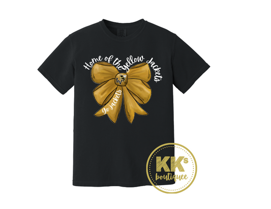 Home of the Yellow Jackets Short Sleeve Shirt