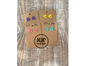 Mystery Candy Heart Stud Earrings
