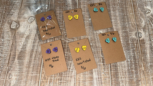 Conversation Heart studs