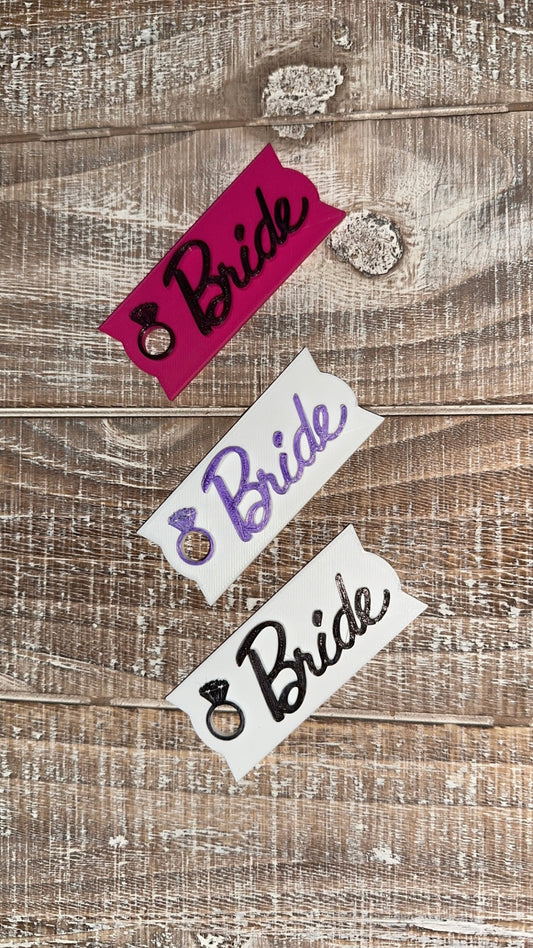 Bride 30oz Stanley tumbler topper