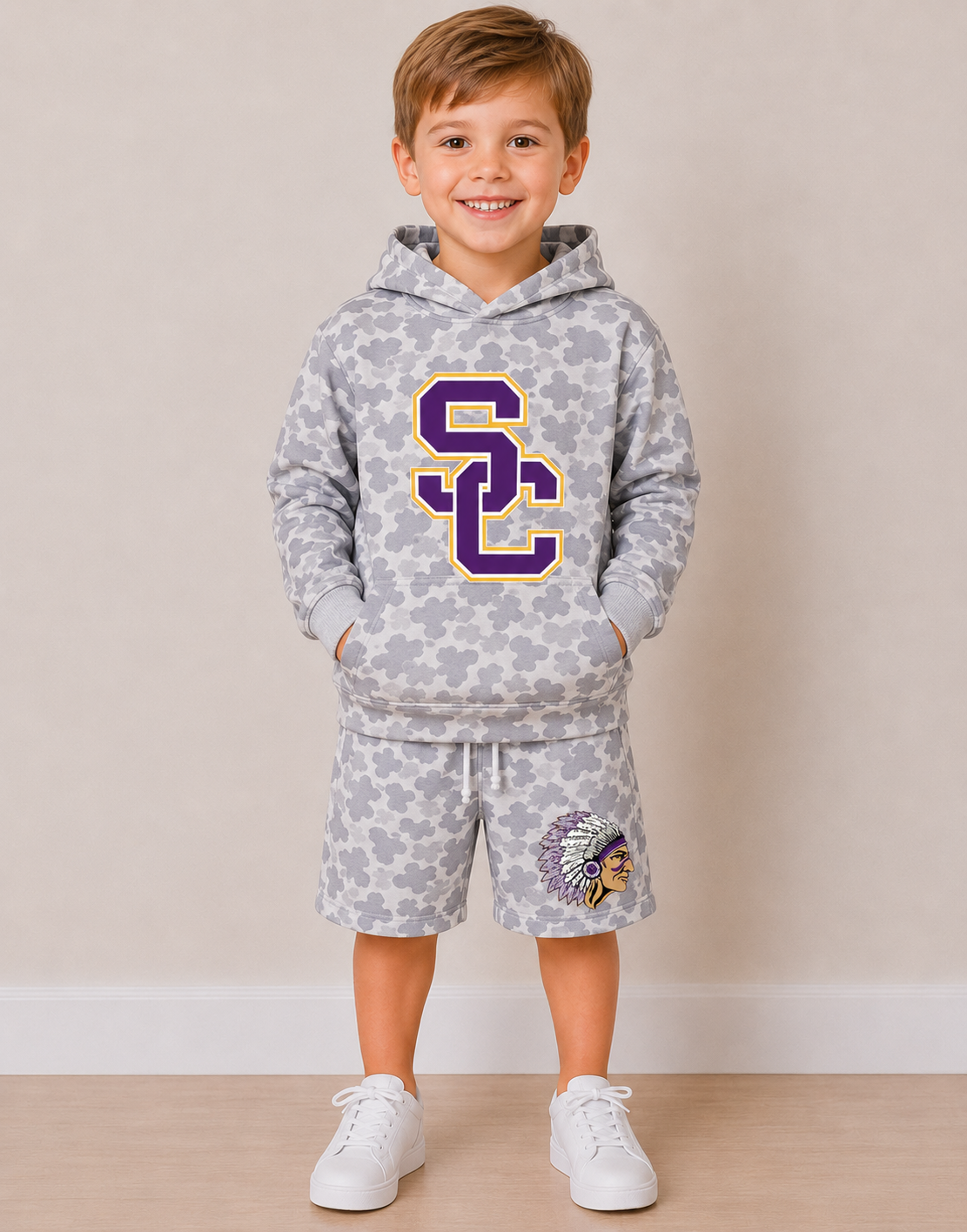 Sequatchie youth 2 piece hoodie set