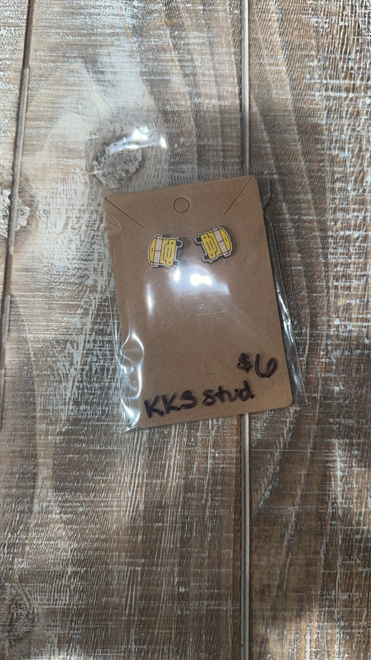 School Bus Stud Earrings