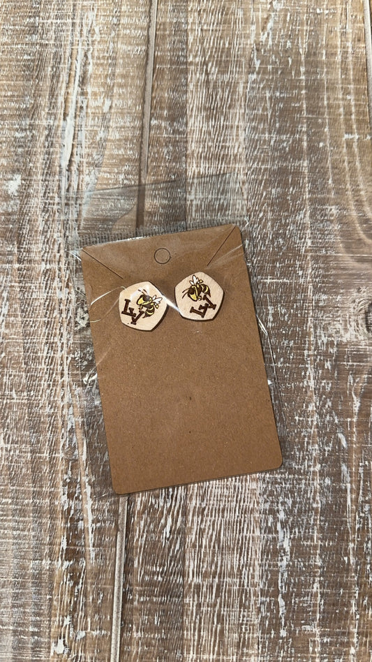 LV Stud Earrings