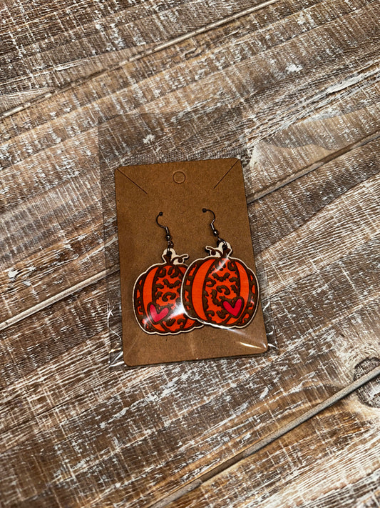 Pumpkin dangles