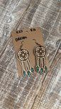 Blue dreamcatcher dangle