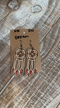 Pink dreamcatcher dangle