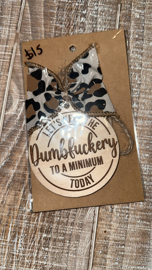 To a minimum today Car Charm