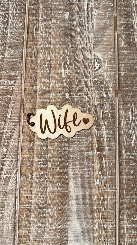 Wife keychain