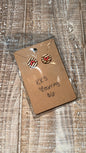 Heart studs