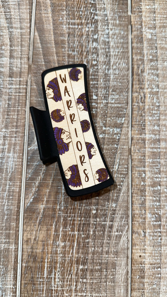 Large Warriors clawclip