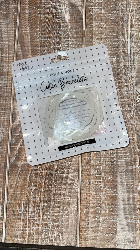 Ryan and Rose Cutie Jesus Bracelets medium