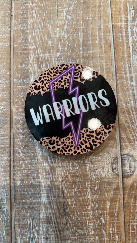 Warriors small Boog Charm