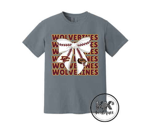 Wolverine Baseball Short Sleeve Shirt