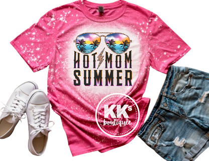 Hot Mom Summer Short Sleeve Shirt