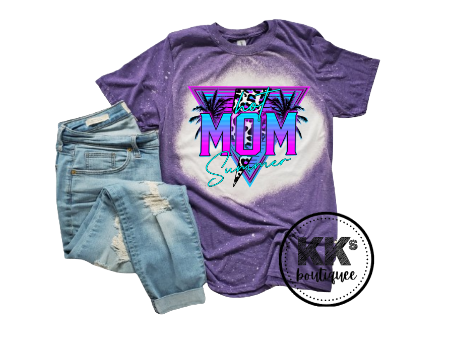 Hot Mom Summer Short Sleeve Shirt