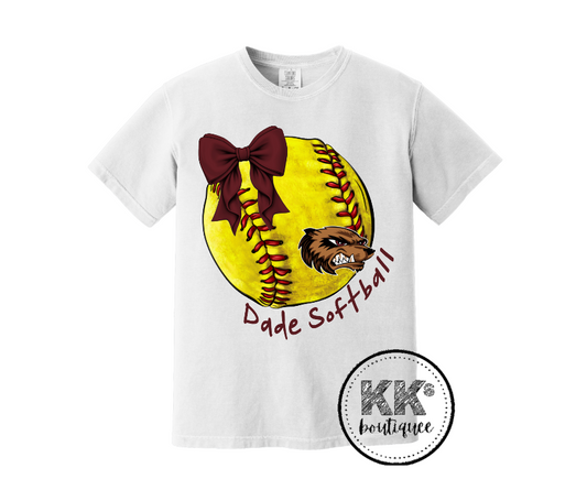 Dade Softball Short Sleeve Shirt