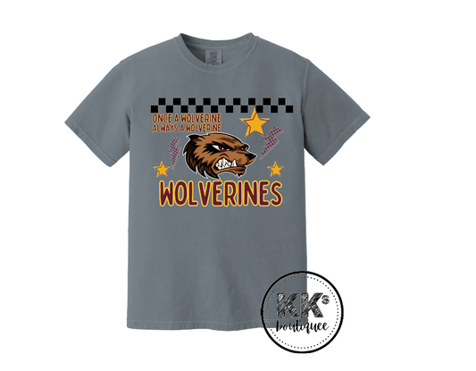 Once a Wolverine Short Sleeve Shirt