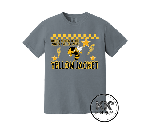 Once a Yellow Jacket Short Sleeve Shirt