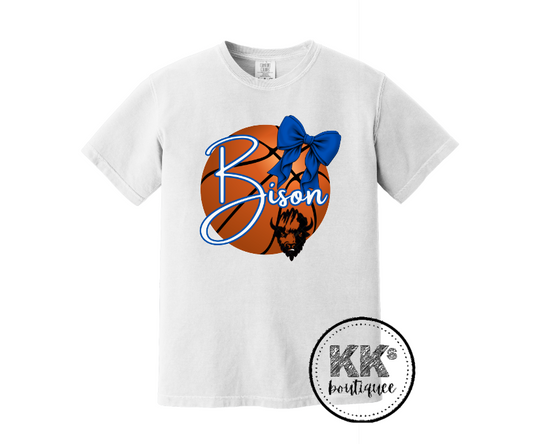 Bison Basketball Short Sleeve Shirt