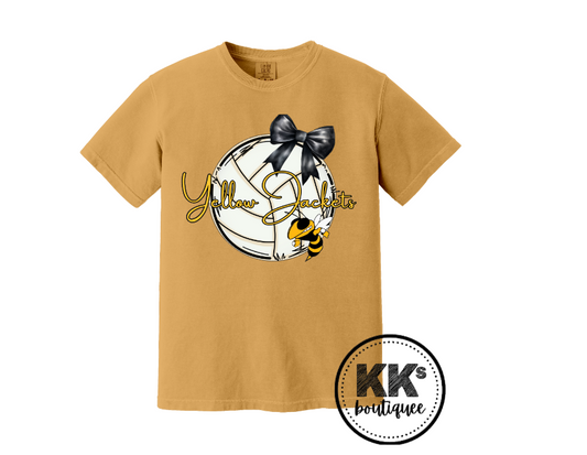 Yellow Jacket Volleyball Short Sleeve Shirt