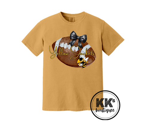 Yellow Jacket Football Short Sleeve Shirt