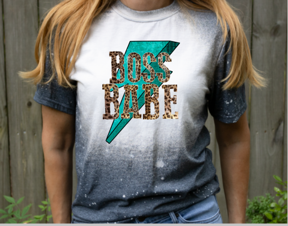 Boss Babe Bleached Tee