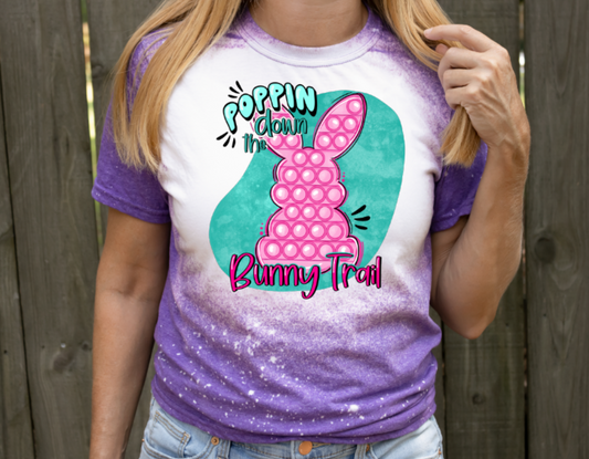 Poppin down the Bunny Trail Tee