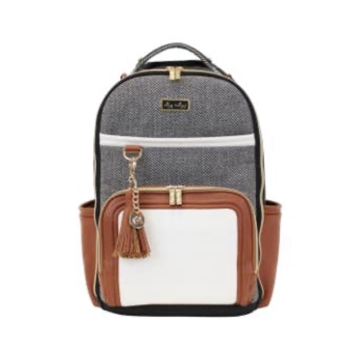 Coffee & Cream Itzy Ritzy Bookbag