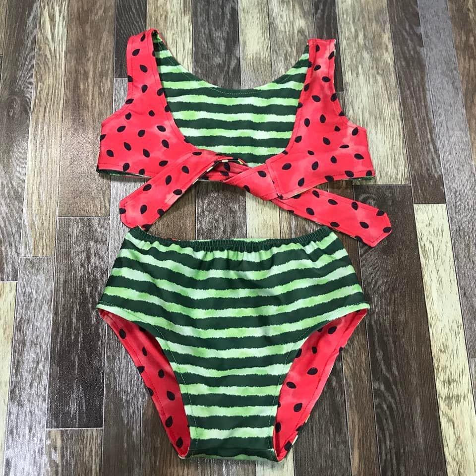 Watermelon Reversible Two Piece