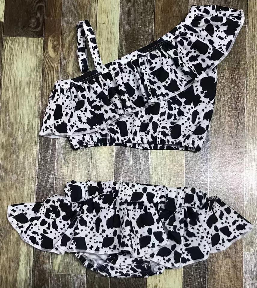 Cowprint Two Piece