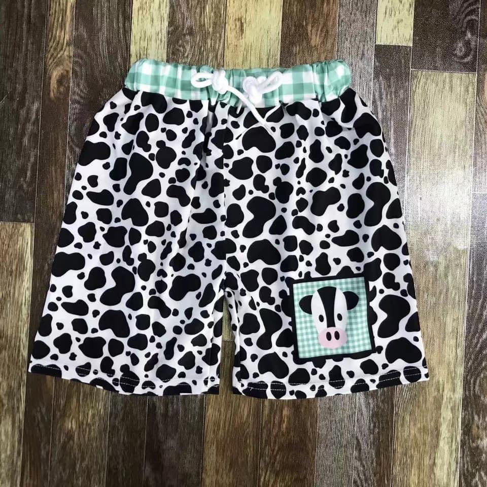 Cow Swim Trunks